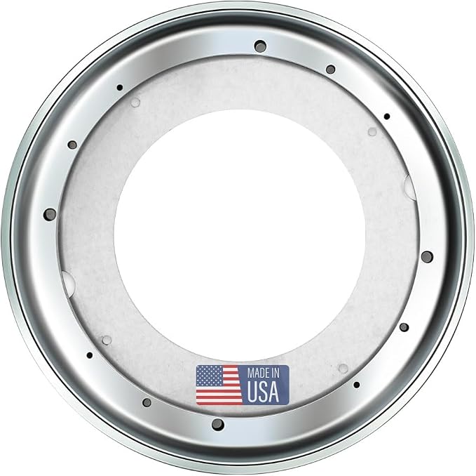 Lazy Susan Hardware, 12 inch, 1,000 lbs. Load Capacity, Pack of 25 Steel Lazy Susan Turntable Ball Bearing, by Woodpeckers