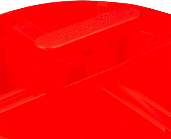 Bucket Boss - Super Stacker Small Parts Organizer, Bucket Organization (15054), Red (Pack of 6)