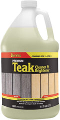 STAR BRITE Teak Cleaner & Brightener, Restore Weathered Wood, 128 OZ (094900)