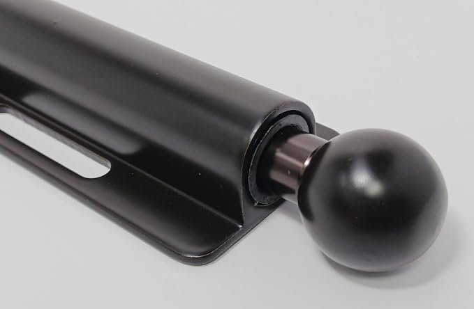 12-Inch Long Expendable and Reversible Pullout Closet Wardrobe Valet Rod with Installation screws (Oil-Rubbed Bronze)