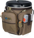 Custom Leathercraft Wild River by CLC WT3507 Tackle Tek Rigger Lighted Bucket Organizer, Plier Holder & Two PT3500 Trays 5-Gallon, Beige