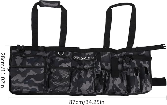 Fishing Bucket Backpack Fishing Bucket Organizer with Multi Pocket Fishing Gear and Accessories Organizer Suitable 5 Gallon Bucket Multi-functional Tool Bucket Bag for outdoor