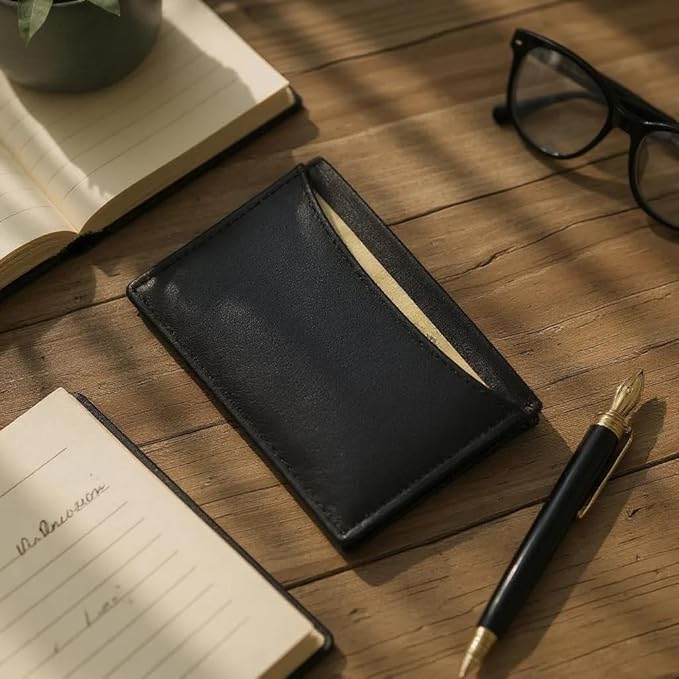 LB LEATHERBOSS Business Card Holder