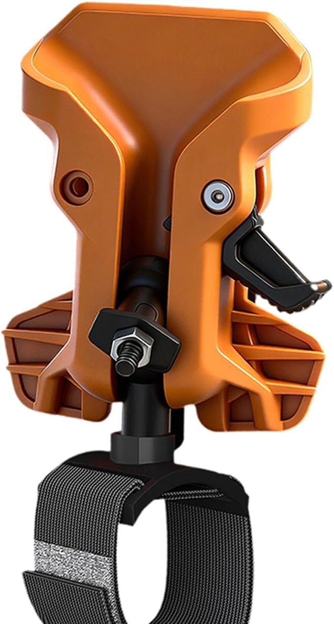 Generic Tool Holder Belt Clip Portable Convenient Tool Belt Accessories Waist Hanging Organizer for Pneumatic Power Drill Electrician, Yellow