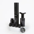 Cork & Vine ‘The Barkeeper’ 9-Piece Beer and Wine Set | Bar Accessories for The Home Bar Set | Battery Operated Cordless Beer & Wine Bottle Opener, Deluxe Wine Bottle Stopper | Preserve Opened Wine