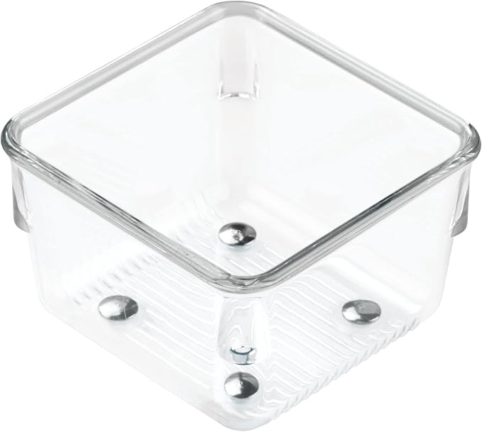 iDesign Kitchen Drawer Organizer, Clear | For Utensils, For Tools, For Gadgets