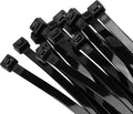 Armpow 12 inch Black Zip Ties Heavy Duty 80 PCS, 250 LBS Ultra Exclusive Strong Plastic Wire Ties, Large Cable Ties Extra Long Tie Wraps, Indoor and Outdoor UV Resistant