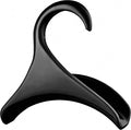 Bag-a-Vie Purse Hanger for Closet - Handbag Organizer Hooks for Hanging Bags & Purses, Protecting Bag Shape & Organizing Space (1 Hanger, Black Plastic)