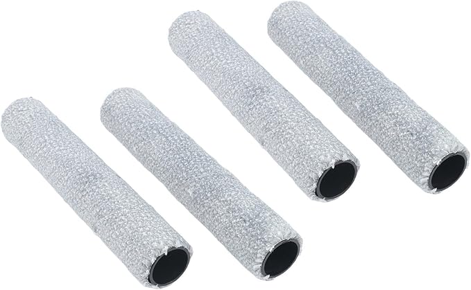 Roller Brush Main Brush Replacement Compatible with for MOVA Z60 Ultra Roller Robot Vacuum Cleaner for Efficient Cleaning on Multiple Surfaces with Sturdy Plastic Fiber Construction(2 Pairs)