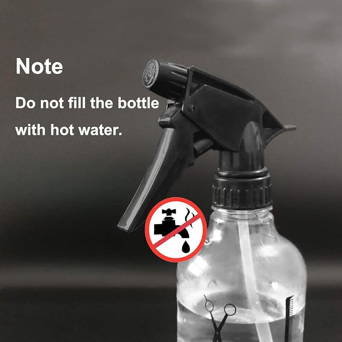 Avenoir Adjustable Mister Spray Bottle 250ml | Adjustable Nozzle for Fine or Strong Mist. Great for Hair, Plants, and Home Cleaning. Durable, Leak-Proof, Easy to Use