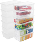 Clear Shoe Boxes 12Pcs Plastic Storage Bins with Latching Lid | Multifunctional Design,Stackable,Clear,Versatile Organization,Space-Saving,Durable,Dust Protection,Stackable Design