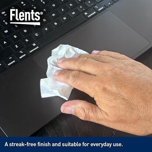 Flents Lens Wipes, Wipe 'N Clear Basic, 400 Count, Pre-Moistened, Streak-Free, Safe for Glasses, Sunglasses, Gentle Cleaning, Clear Vision, Streak-Free, Individually Wrapped for Travel & Convenience