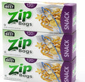 Snack Zip Bags - 360 Count | Resealable, Leak-Proof & Freezer Safe Food Storage Bags | BPA-Free Durable Zip Seal for Snacks, Fruits, Veggies & Lunch | DURRA BEST