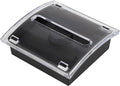 1 Pcs Pop Up Note Dispenser，Sticky Note Holder ，3 x 3 Inch，Clear Top and Black Base Sticky Notes Dispenser for School Office Home Store Classroom Desk Supplies (1)
