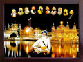 Lord Sikh Guru poster print with frame for Home Decor and Gifting Purpose (229-70)