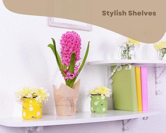B&B HARDWARE Cabinet Shelves - Melamine 3/4'' Thick - Custom Organize Space with Stylish Cabinet Melamine Shelves Cut to Size - Perfect Solution for Home & Office - (13" Depth x 18 inches Length)
