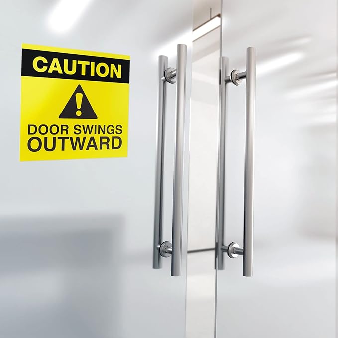 Avery Printable Warning Signs, 8" x 8", Water/Chemical Resistant, 15 Removable Labels (61513)