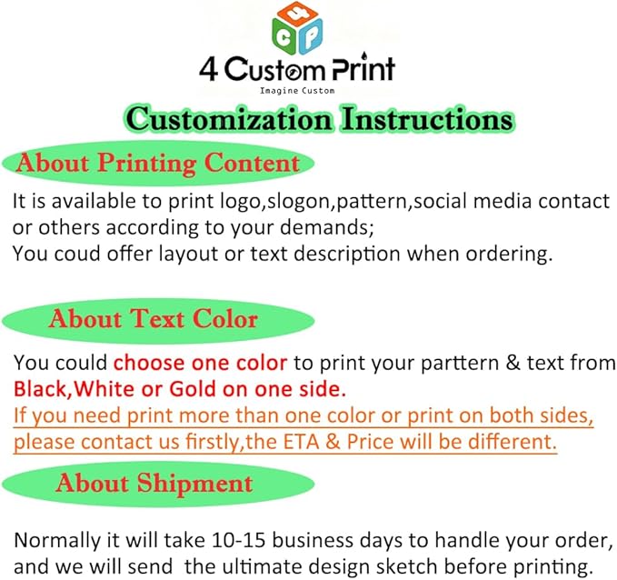 100PCS Customized Vacuum Heat Seal Bag,Open Top Packaging Bag with Clear Front,Single Color Printing for Logo/Text/QR Code (Black, 9 * 13CM/3.5"*5.1"-100PCS-One Color Print)