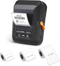 SUPVAN T50M Pro Bluetooth Label Maker Machine with 3 Tapes, Set 2 | Wide Waterproof Label, High Image Quality, App with 30 Fonts and 660+ Icons, Inkless, for School, Home, Small Business