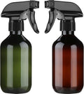 Arkeiliy 2-Pack Leakproof Spray Bottles (300ml/10oz) - Adjustable Nozzle for Fine Mist & Jet Stream | Premium Refillable Plastic Bottles for Hair Styling, Plant Misting, Cleaning Solutions (B+G)