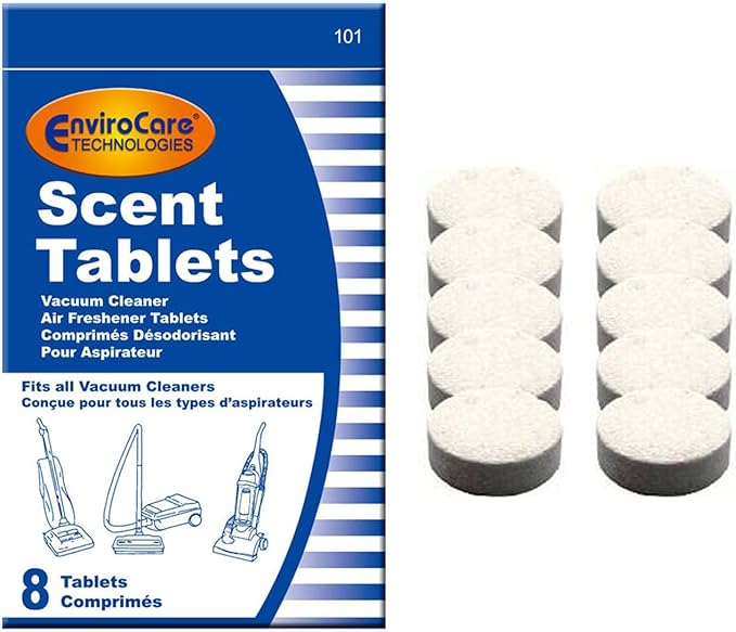 EnviroCare Vacuum Cleaner Scent Tablets - 8 Pack