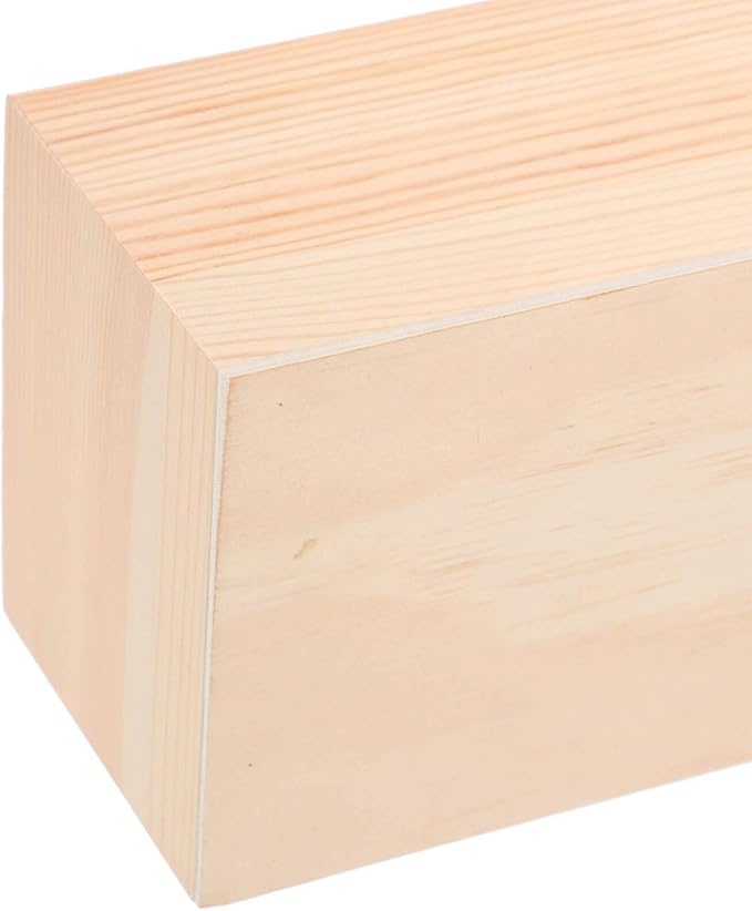 Wooden Storage Box Without Lid Decorative Centerpiece Organizer for Home Table Sleek Minimalist Design for Sundries and Jewelry Fine Wood Construction
