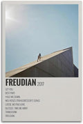 Daniel Caesar Poster Freud Canvas Poster Bedroom Modern Home Aesthetic Canvas Decoration Landscape Office Valentine's Day Birthday Gift 16x24inch(40x60cm) Unframe-style