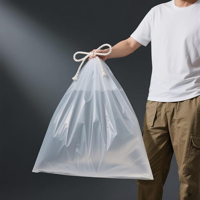 Extra Large Plastic Storage Bags 40x60 Clear Giant Storage Bags for Luggage, Kids Bike, Blanket, Big Plush Toys and More (10 pcs)