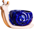 Ceramic Snail Shaped Pen Pencil Holder for Desk Decoration Accessories Snail Decor Makeup Brush Pen Cups Succulent Plant Pot Office School Ideal Gifts for Women, Mom or Birthdays