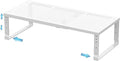 Expandable Spice Rack & Kitchen Cabinet Organizer - Stackable, Adjustable Shelves for Cabinets, Countertops, Cupboards & Pantries(1 Pack/Large/White)