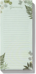 High Note Vertical Notepad with Magnet Holder - Market List by Caroline Alfreds, 3.75" x 8"
