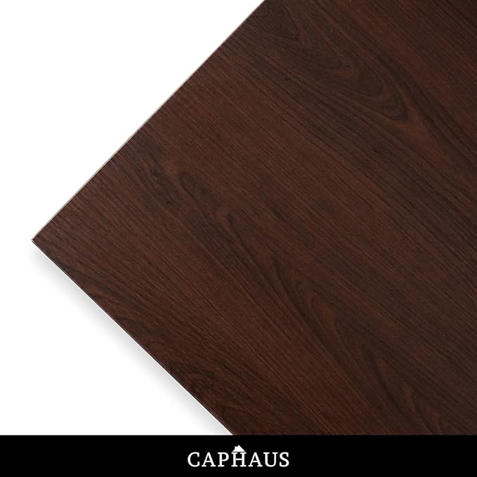 CAPHAUS Lift Top Coffee Table w/Storage and Hidden Compartment, Rising Tabletop for Living Room, Bottom Open Shelf, 41" Espresso