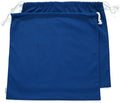 100% Cotton Canvas Travel Laundry Bag, 2-Pack (Small, Navy)