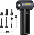 Fanttik B11 Pro Max Electric Air Duster (Black) | 150000RPM Brushless Motor, 100-Speed Adjustable, One-Tap Booster, 28.08Wh Rechargeable Battery for PC, Car & Home