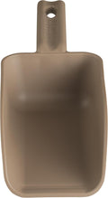 Remco 640066 Color-Coded Plastic Hand Scoop - BPA-Free, Food-Safe Scooper, Commercial Grade Utensils, Restaurant and Food Service Supplies, Large 32 Ounce Size, Brown