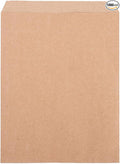 SSWBasics Medium Natural Kraft Paper Merchandise Bags - 8½ W x 11 H - Case of 1000 - Paper Bags for Small Business - Medium Kraft Paper Bag, 8 x 11 Flat Paper Sacks for Jewelry, Gifts, Cards,