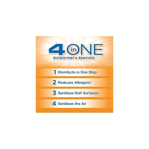 CloroxPro 4 in One Disinfecting Cleaner, Industrial Cleaning, 14 Ounce Spray Can, (12 Pack)