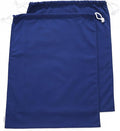 100% Cotton Canvas Travel Laundry Bag, 2-Pack (Large, Navy)