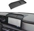 ECOZEN Behind Screen Organizer For 2024-2026 Hyundai Santa Fe/Santa Fe Hybrid - Silicone Dashboard Storage Tray For 2024-2026 Santa Fe Accessories - Center Console Organizer Tray Interior Accessory