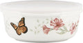 Lenox 824646 Butterfly Meadow Serve & Store Container, Small Container 6.25" D x 2.75" H (Pack of 12)