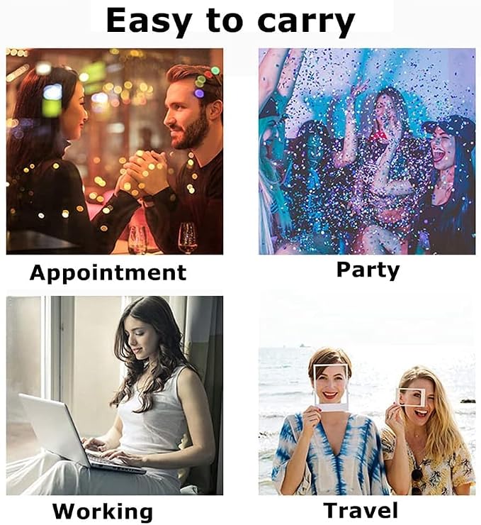 Small Spray Bottle Travel Size 2oz/60ml Fine Mist Mini Empty Spray Bottles for face Hair Mist Refillable Perfume Portable Atomizer Bottle
