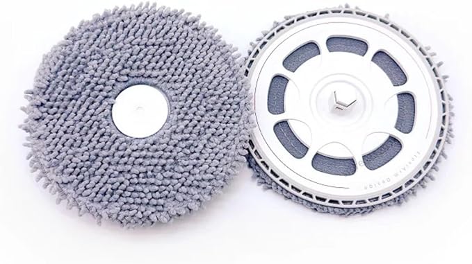 Mop Cloth Holder Mop Mount Spare Accessory Parts，compatible For Roborock，compatible For FlexiArm，Design Mop Tray For Q Revo MaxV/Pro/Curv/CurvX | Mop 4PC