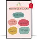 LOLUIS Mental Health Poster, La Salud Mental Spanish Learning Tools Educational Supplies Art Print (Autocuidado, Custom Frame Type)