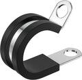20 PCS 3/4 Inch Cable Clamps, 304 Stainless Steel Cable Clamps, Insulated Clamp, Hose Clamp, Pipe Clamp, Durable Clamp, and Wire Clamp by RTHIEAI