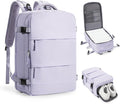 coofay Travel Backpack Carry on Flight Approved Mochila De Viaje Personal Item Travel Bag Large Backpack for Travel Backpacks for Men Women Carry on Backpack for Airplanes 18x14x8 Inches Travel Bag