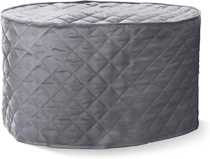 Covermates Keepsakes - Oval Appliance Cover - Dust Protection - Stain Resistant - Washable - Appliance Cover, Slate