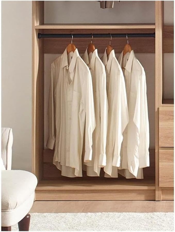 Maykoosh Closet System Organizer - Customizable Walk-in Wardrobe Storage Oak/Model ACD 3 Closet