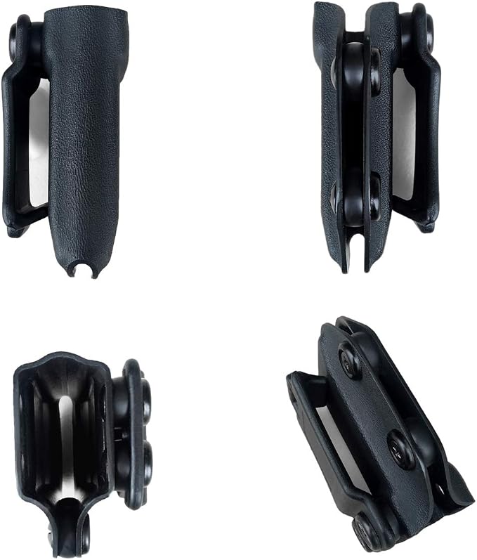 POLE.CRAFT IWB/OWB Magazine Holster Kydex - Mag Carrier Fits: 9mm .40 Double Stack / 9mm .40 Single Stack - P365 1911 Glock 19 19X 17 26 27 28 43 22 23 25 26 27 31 32 33 34 35 37 38 Glock43X .. Mag