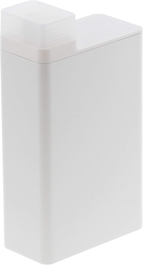 Yamazaki 3587 Refillable Laundry Bottle, White, Approx. W 2.2 x D 4.3 x H 7.9 inches (5.5 x 11 x 20 cm), Tower