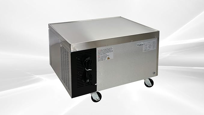 Commercial Chef Base Refrigerator, ETL Fridge Cooler, 36" W 2 Drawer